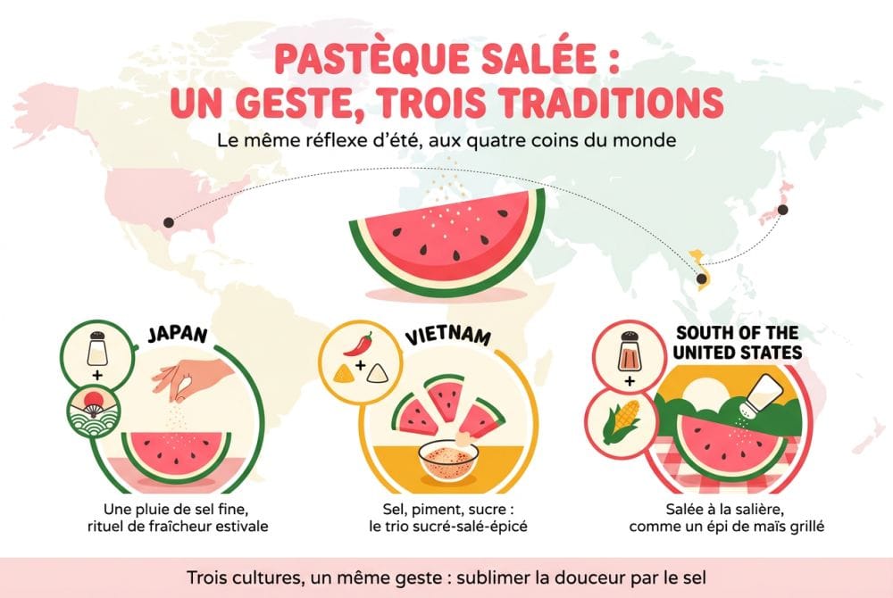 Japon, Vietnam, sud des États-Unis : un même geste, trois traditions