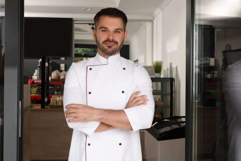 veste cuisine homme vêtements travail 