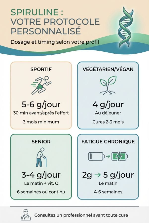 Protocoles personnalisés selon vos besoins de santé