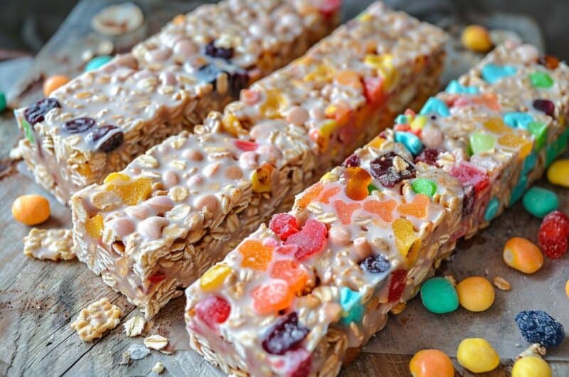 recette de barre de céréales healthy