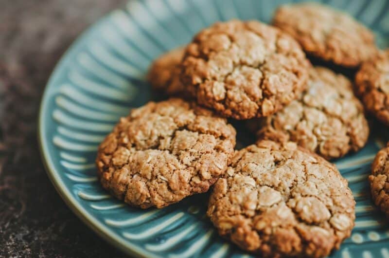 recette des cookies flocons d'avoine healthy