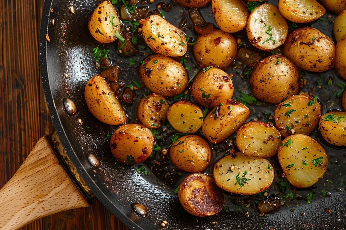 Comment réussir des pommes de terre grenaille rissolées à la perfection ?