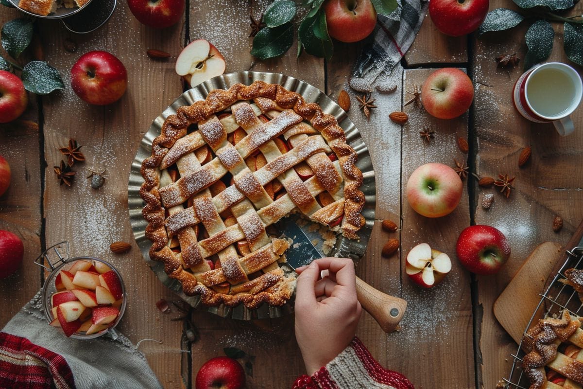 Comment réussir une tarte aux pommes fine et croustillante : recette facile et délicieuse