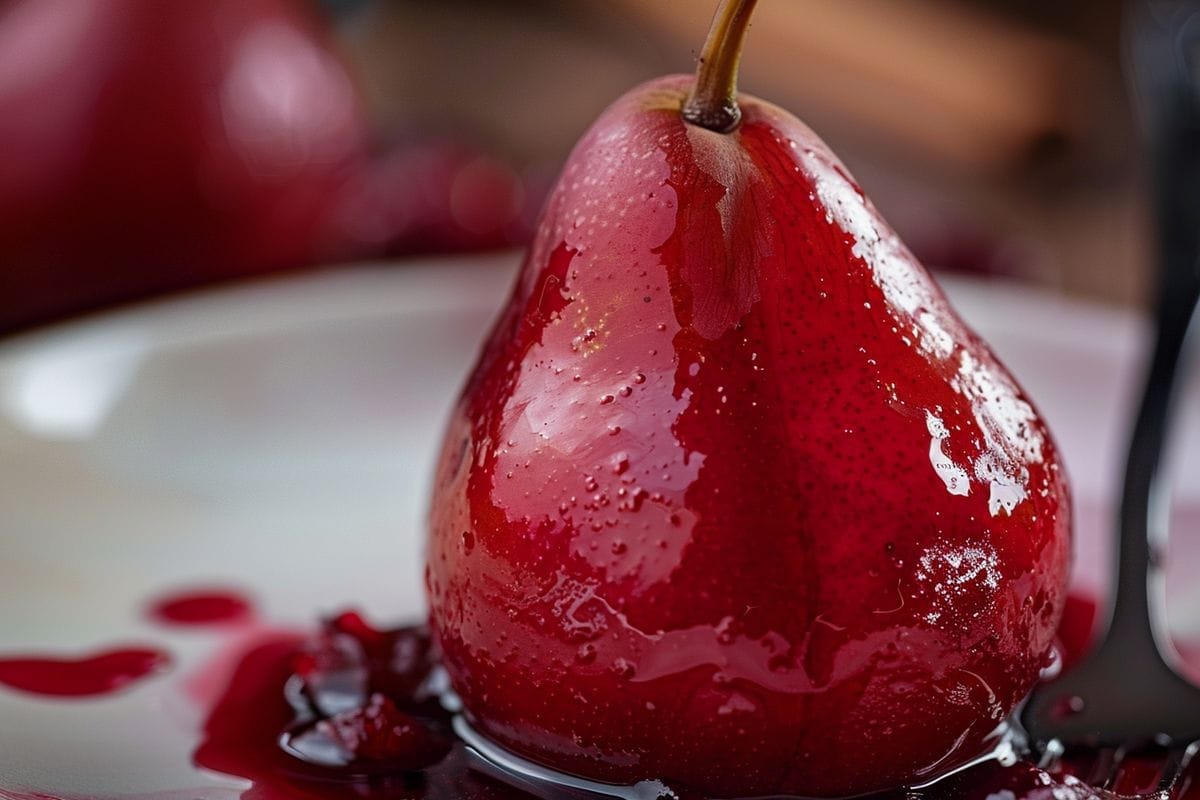 Comment réussir vos poires pochées au vin rouge : techniques et astuces