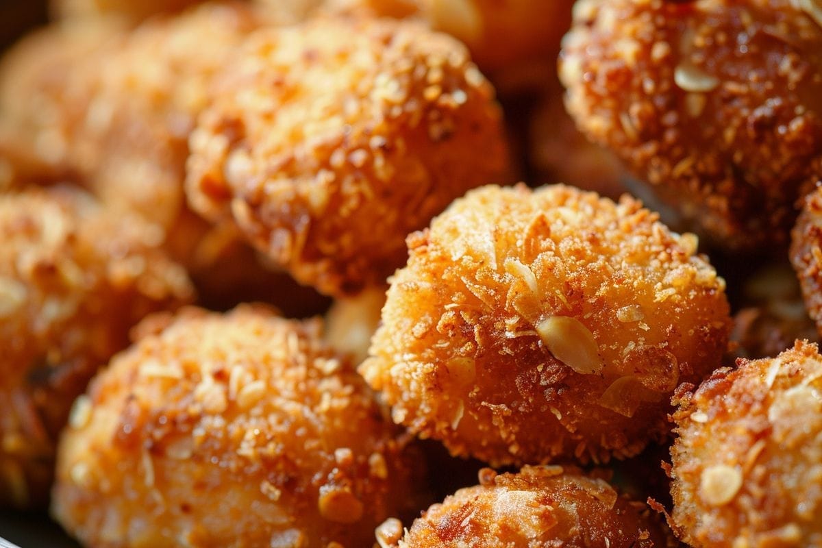 Découvrez comment faire des croquettes aux amandes croustillantes et savoureuses