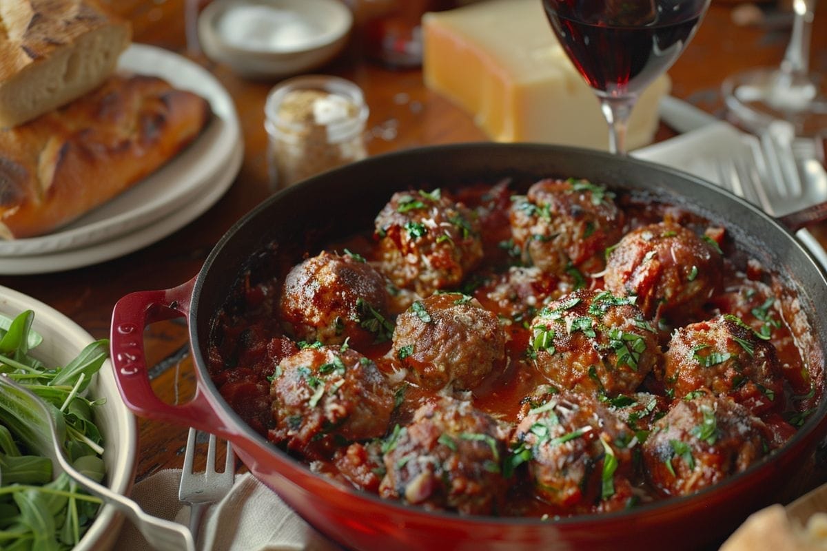 Des boulettes à la napolitaine