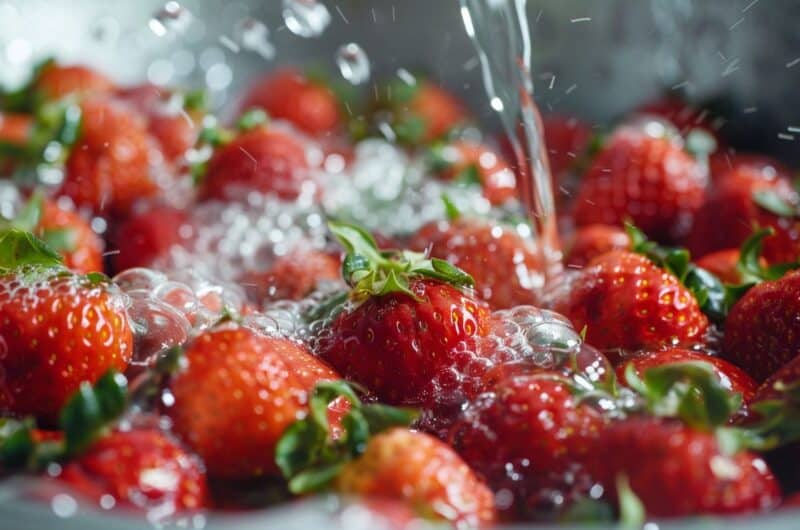 recette sirop de fraise
