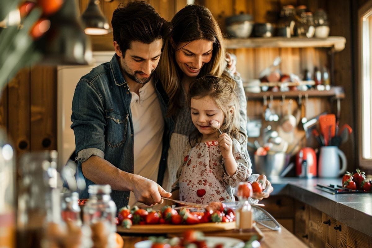 Faites votre propre sirop de fraise