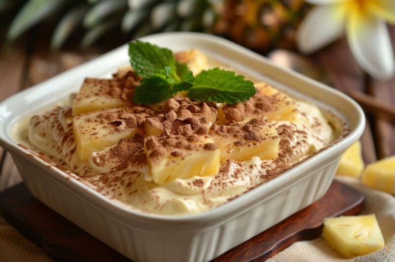 Recette tiramisu ananas