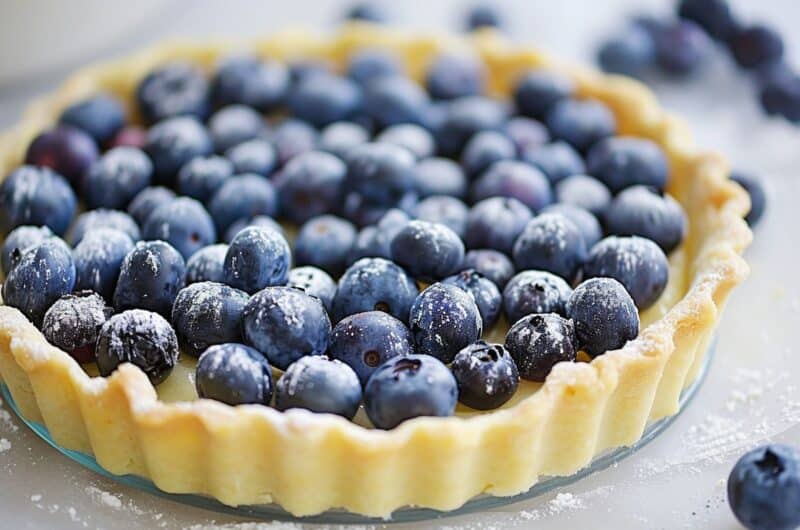 Recette tarte aux myrtilles de grand-mère