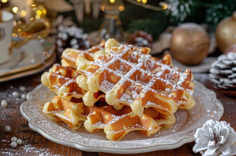 Recette gaufre de Bruxelles