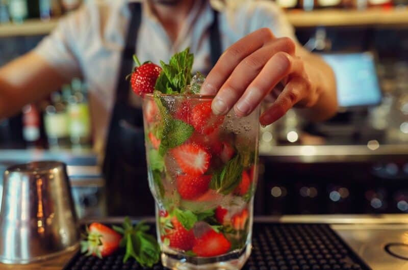 recette mojito fraise