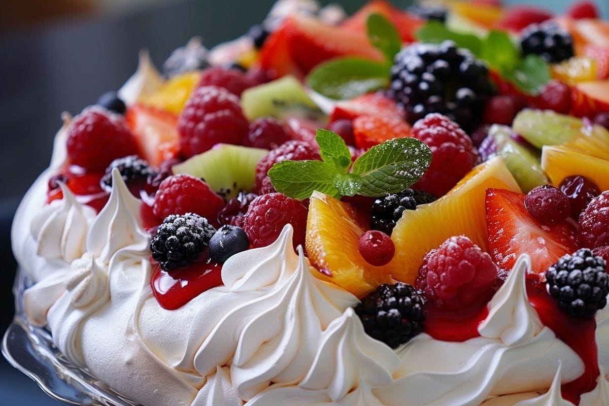 Pavlova, la recette traditionnelle du dessert