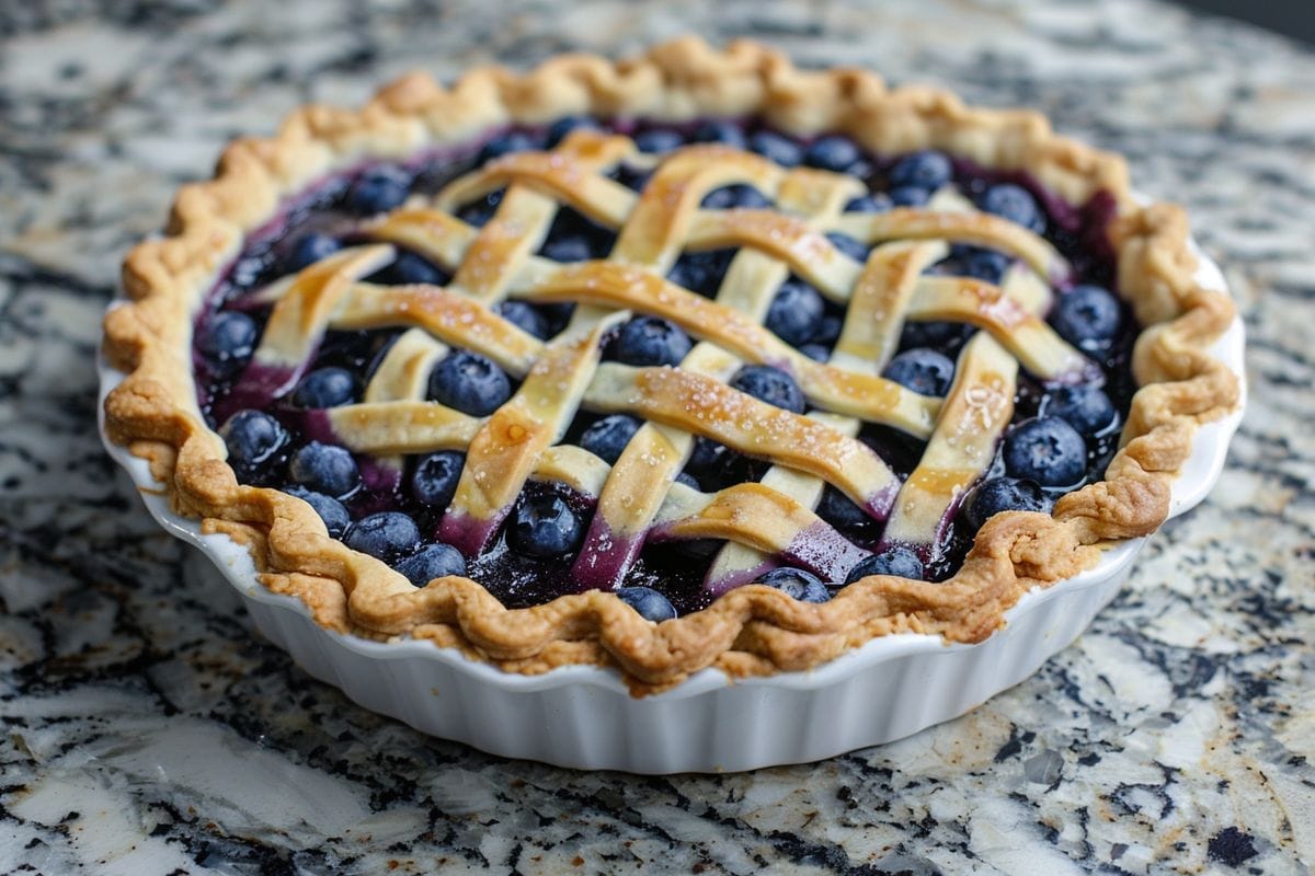 Recette authentique de la tarte aux myrtilles à l’ancienne, comme la faisait ma grand-mère