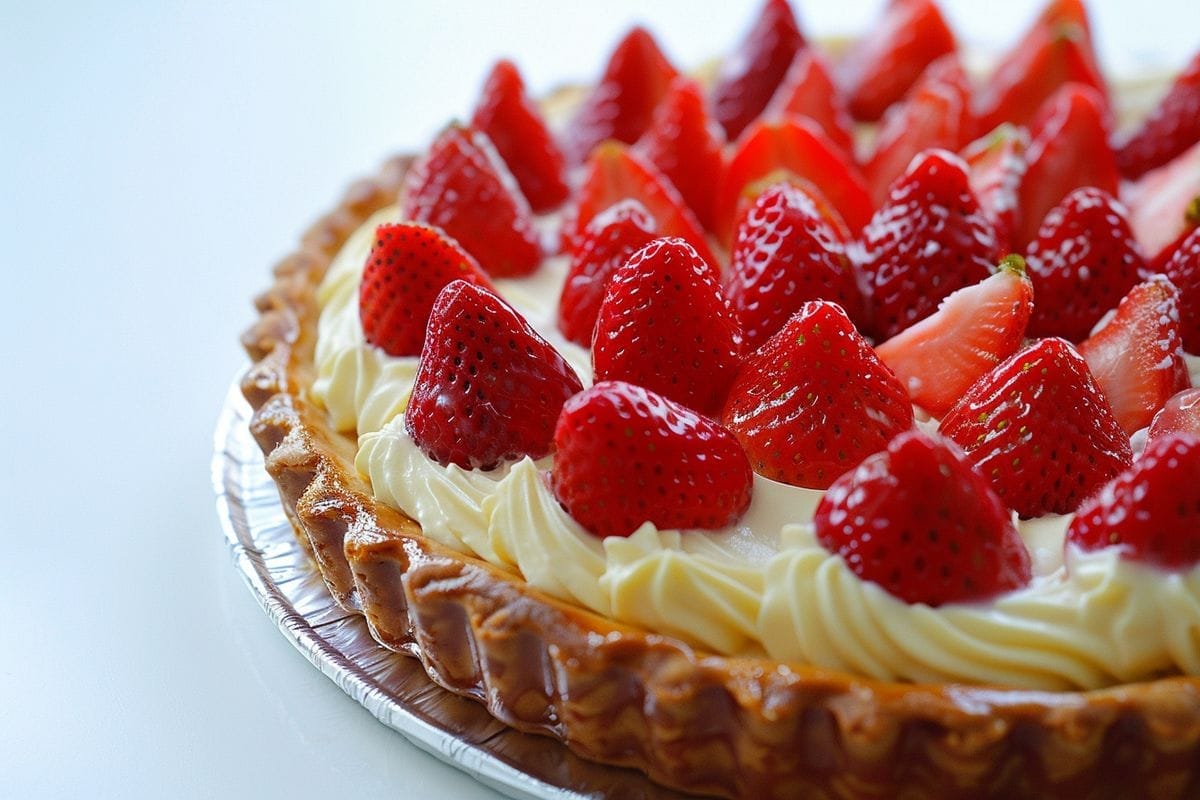 Recette de tarte aux fraises : fraîcheur et douceur en bouche