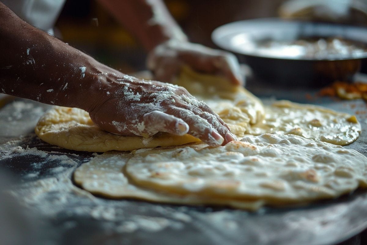 Recette du Naan, le pain galette indien
