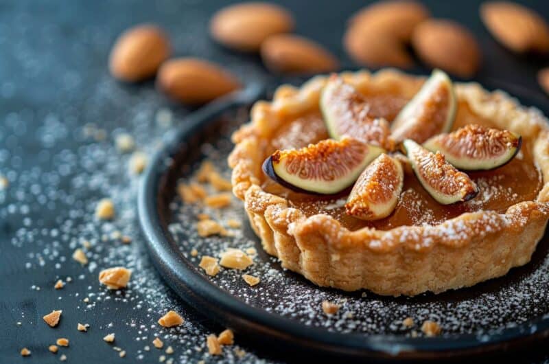 Recette tartelette figue amande