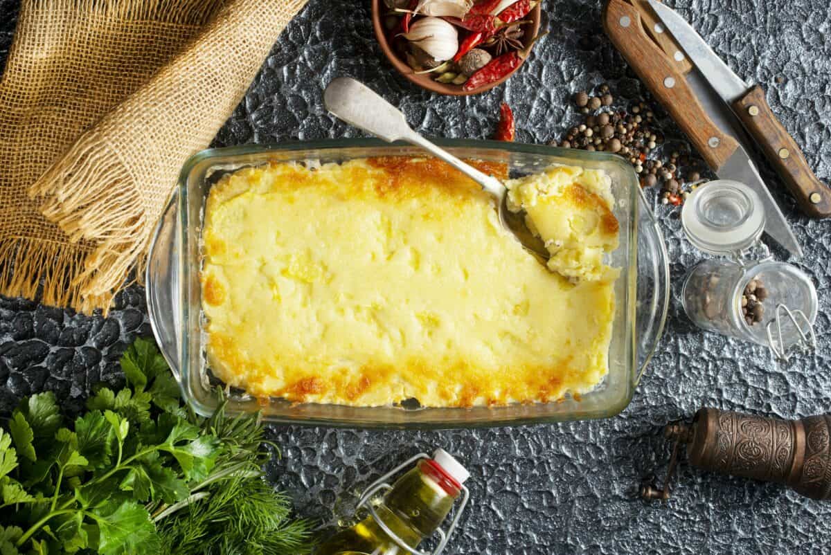 baked mashed potato