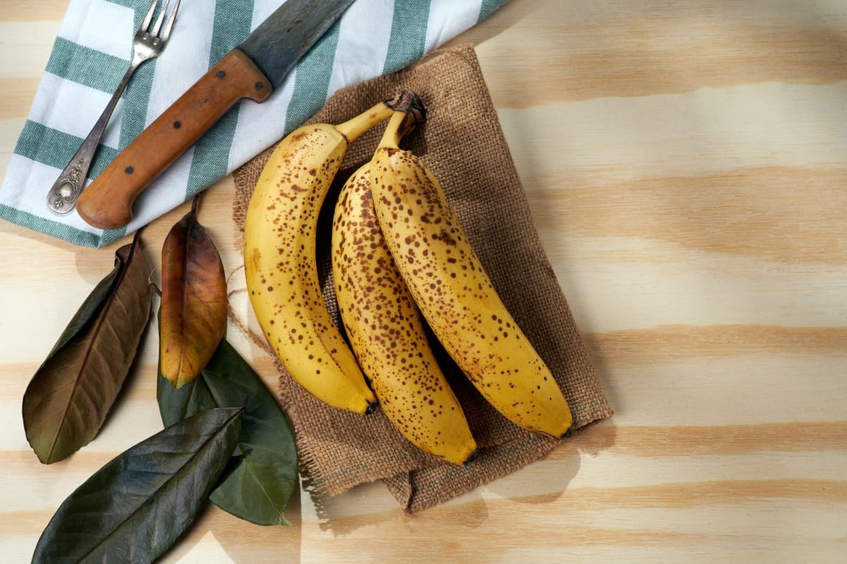 Bananes très mûres