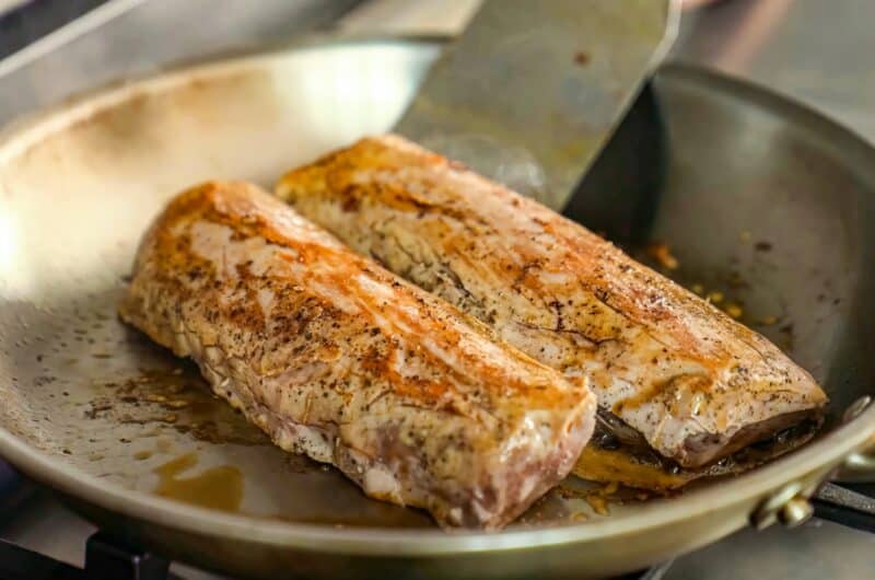 Recette de filet de merlu à la poêle