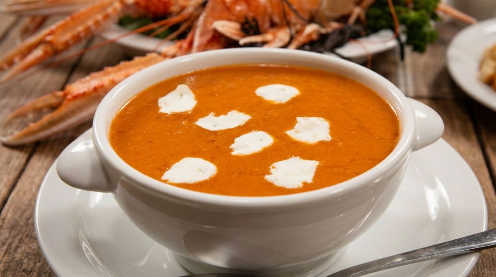 Bisque de langoustines