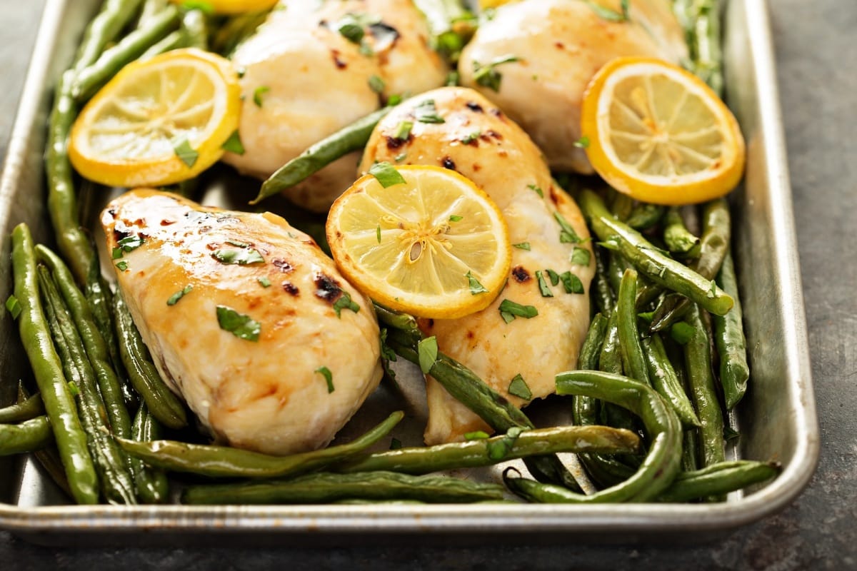 Recette de blanc de poulet au four