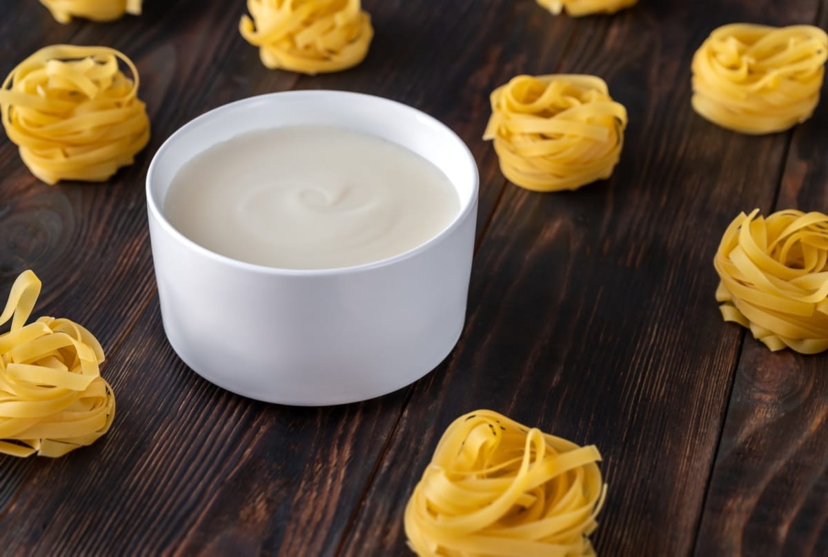 Béchamel allégée sans beurre
