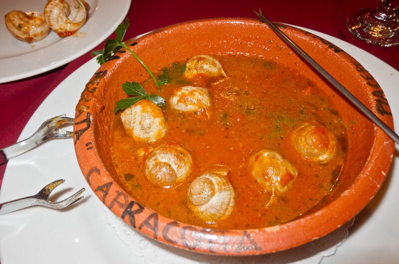 Recette de cagouilles à la charentaise