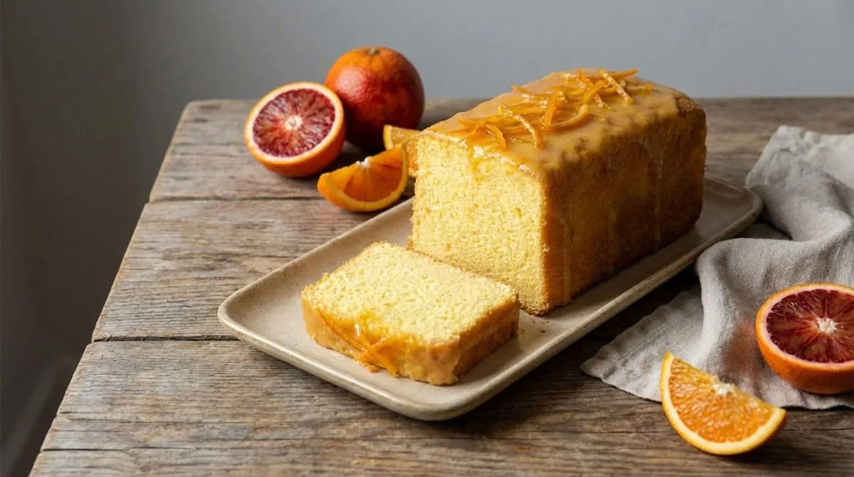 Cake mousseline à l'orange