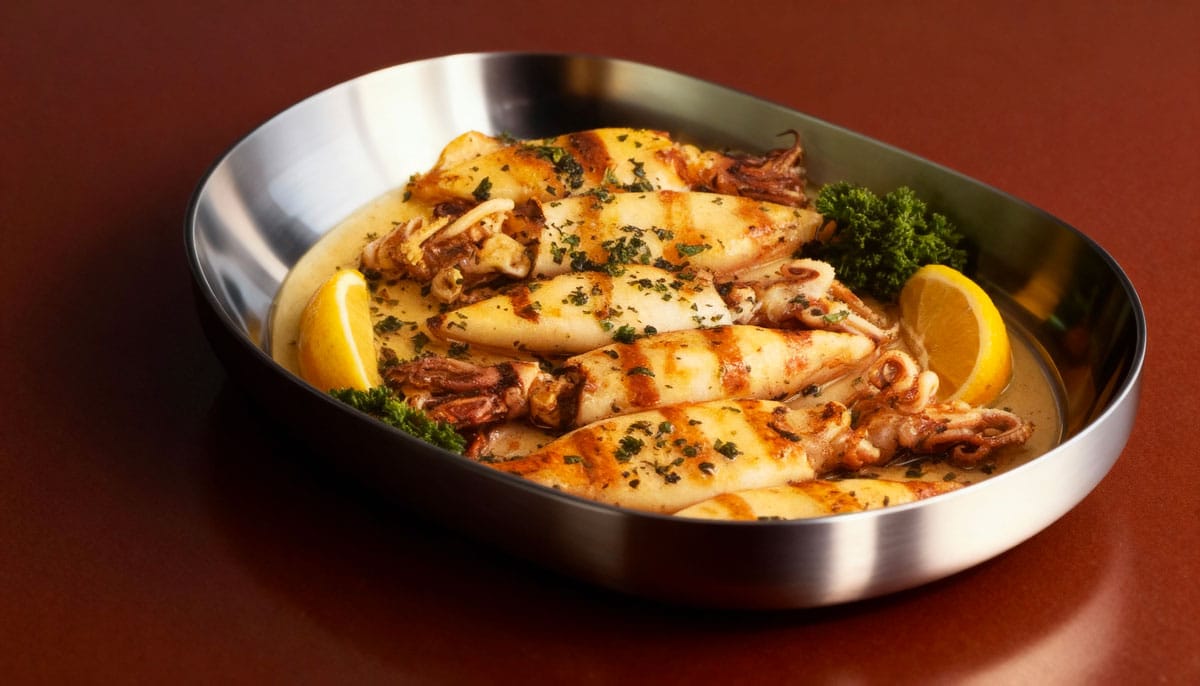 Calamars grillés à l'espagnole