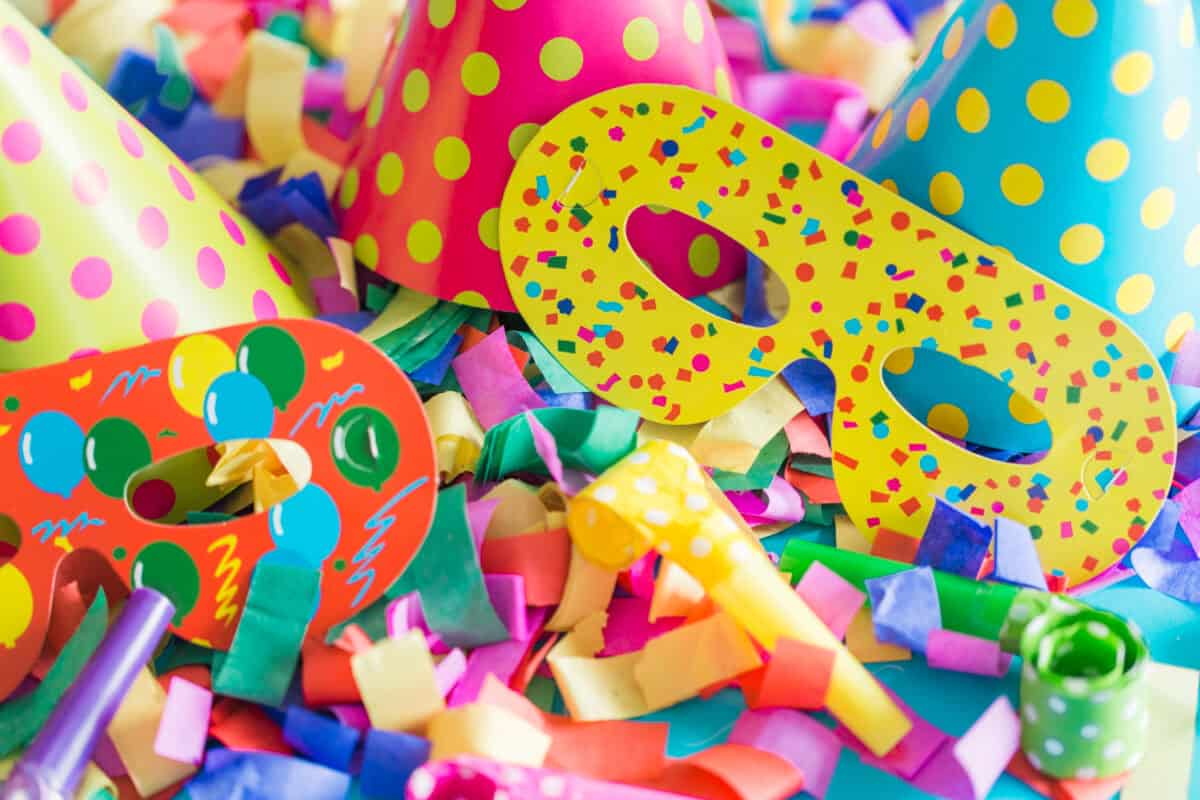 Carnaval, masques et confettis