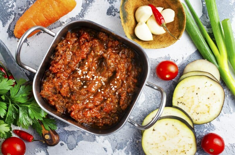 Recette de caviar d'aubergine