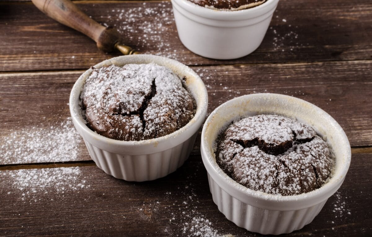 Chocolate souffle home