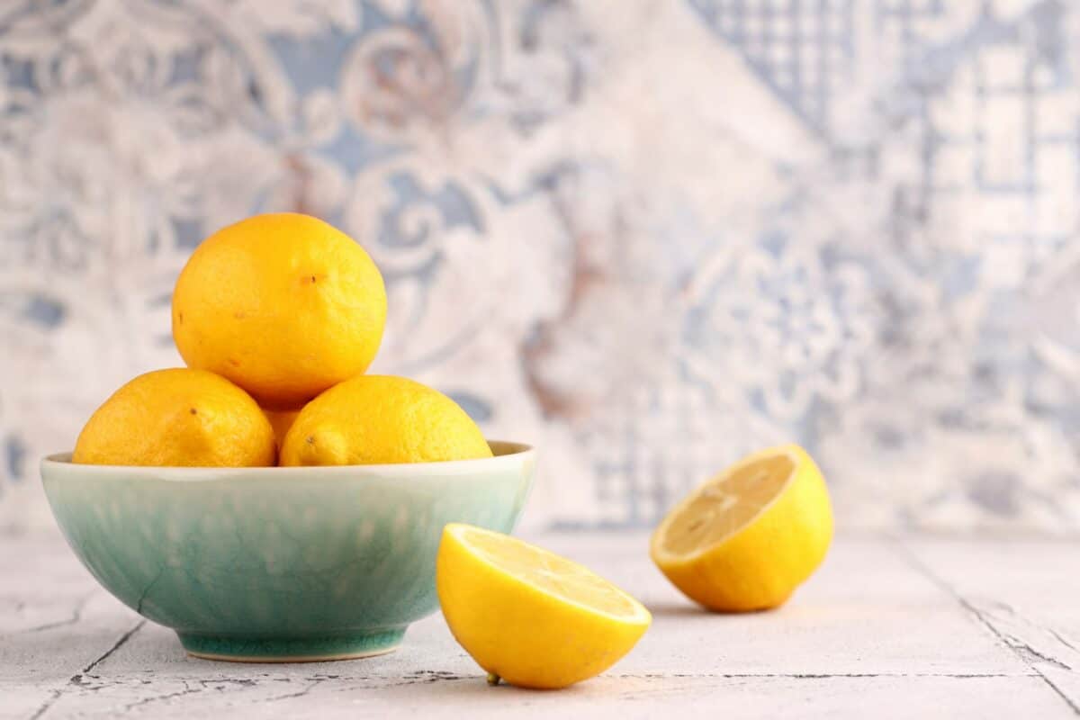 Citrons mûrs biologiques