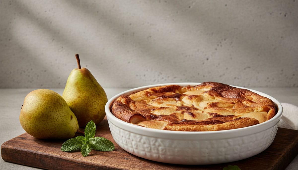 Clafoutis aux poires