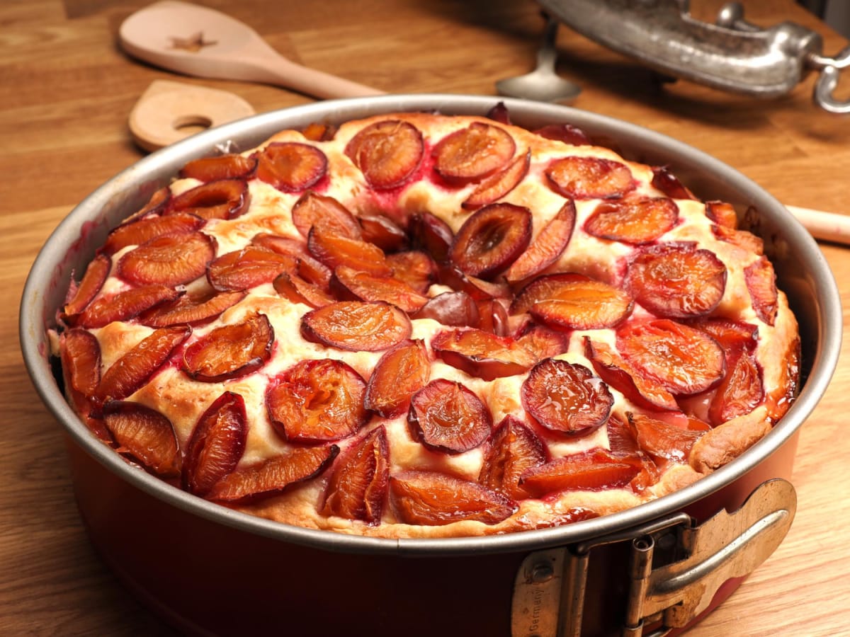Clafoutis aux prunes