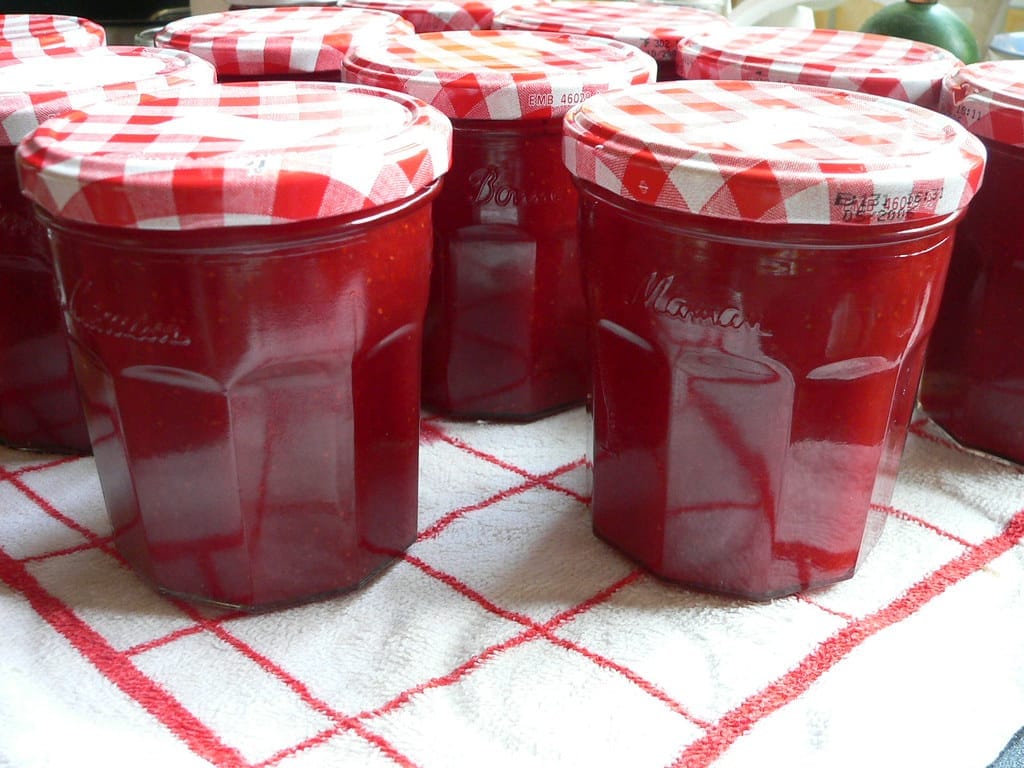 confiture de fraises
