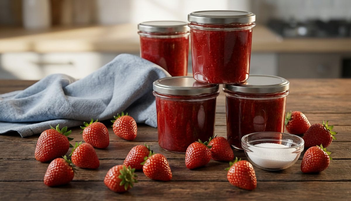 Confiture de fraises