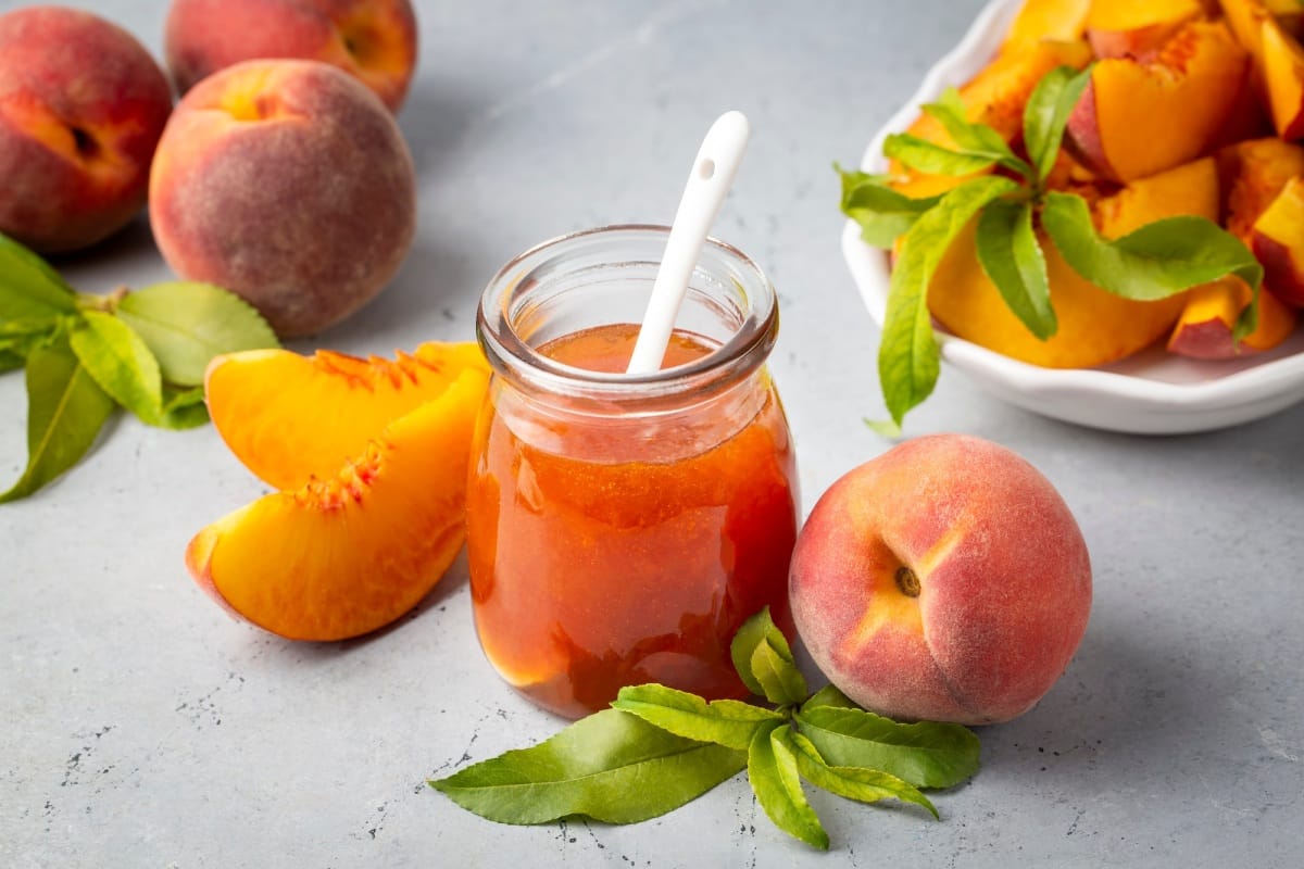 Confiture de pêches
