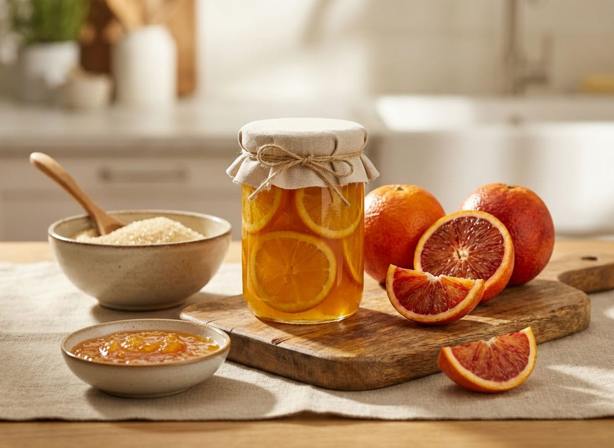 Confiture d'oranges douces