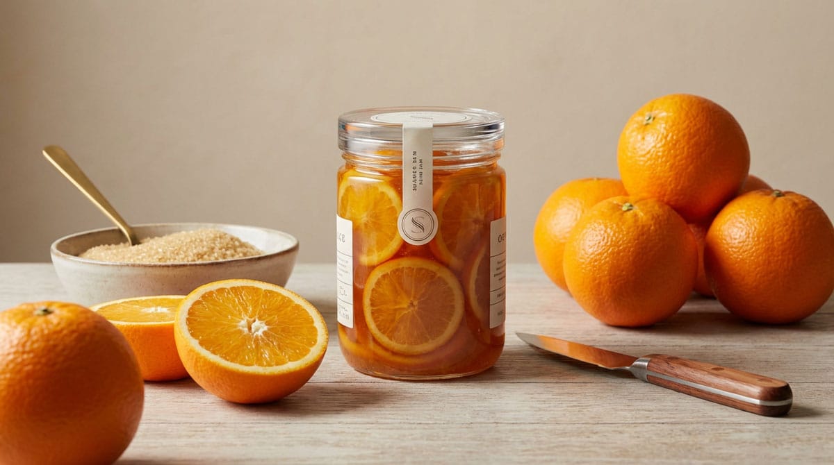 Confiture d'oranges douces