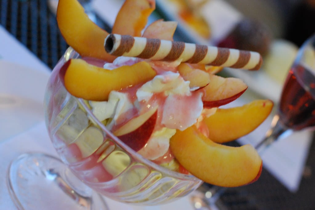 Coupe de pêche Melba