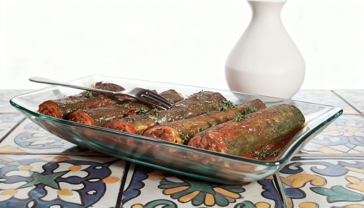 Courgettes farcies à la tunisienne
