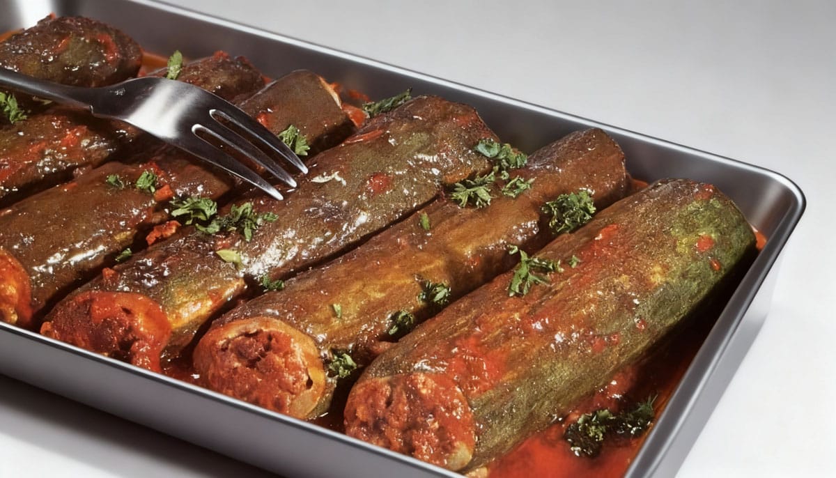 Courgettes farcies à la tunisienne