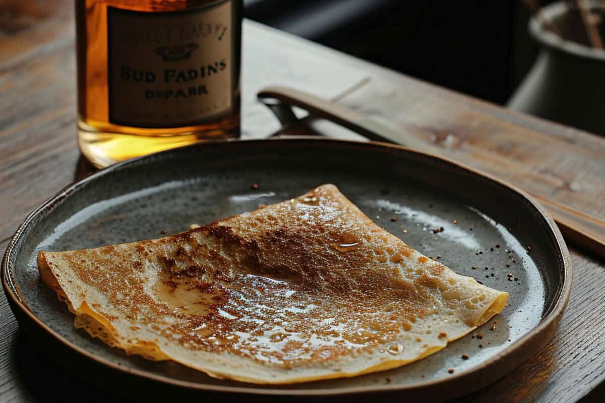 Crèpes au rhum