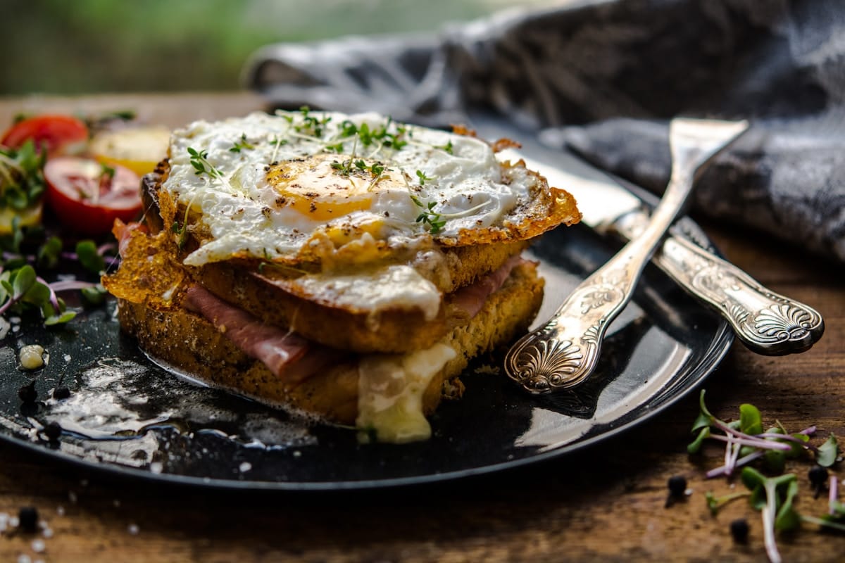 Croque Monsieur au four