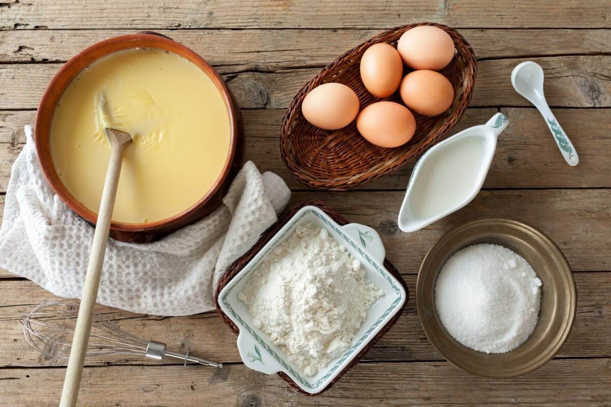 Custard Cream Ingredients