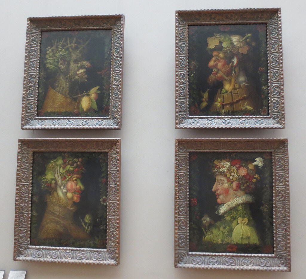 Découverte de Giuseppe Arcimboldo : l'artiste qui métamorphose fruits et légumes en œuvres d'art