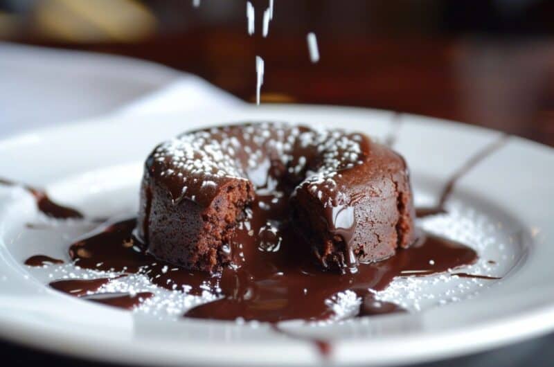 recette de fondant au chocolat