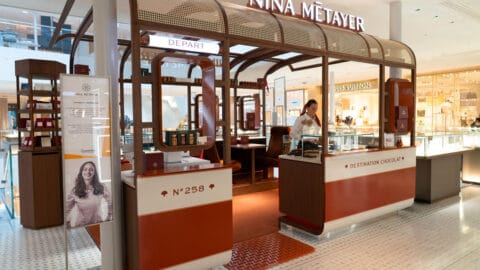 Destination chocolat Nina Métayer à la Samaritaine
